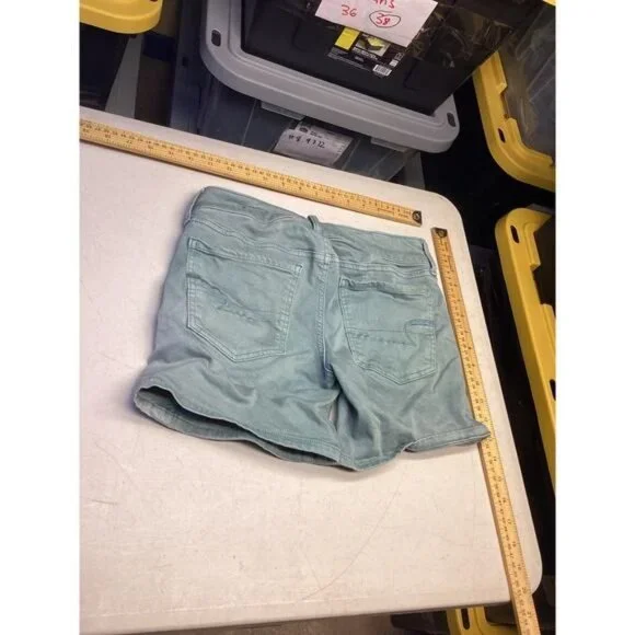 Acubi mermaidcore fairycore American Eagle Women's Jeans Shorts Size 4 - Picture 3 of 6